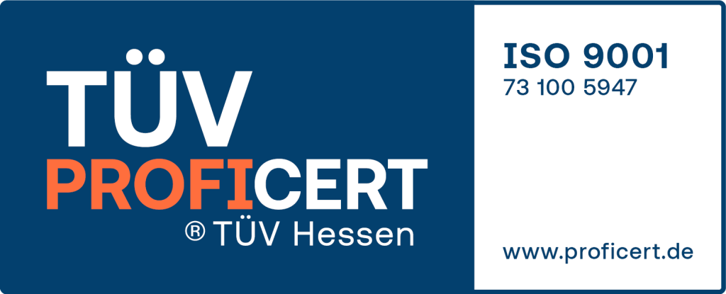 ISO 9001 zertifiziert